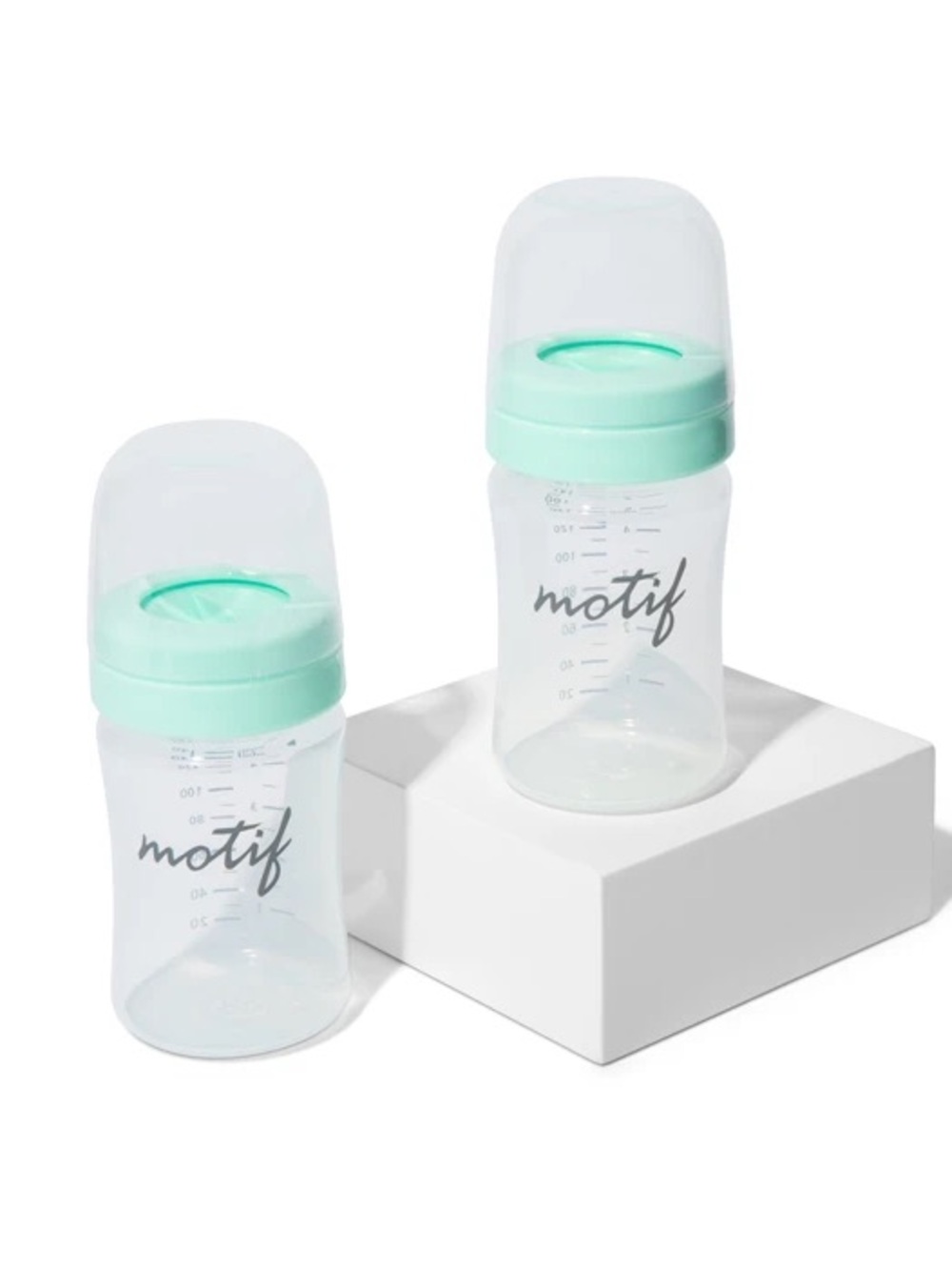2 Motif Luna Containers 5oz Pumping Breastmilk Storage Bottles NEW SEALED